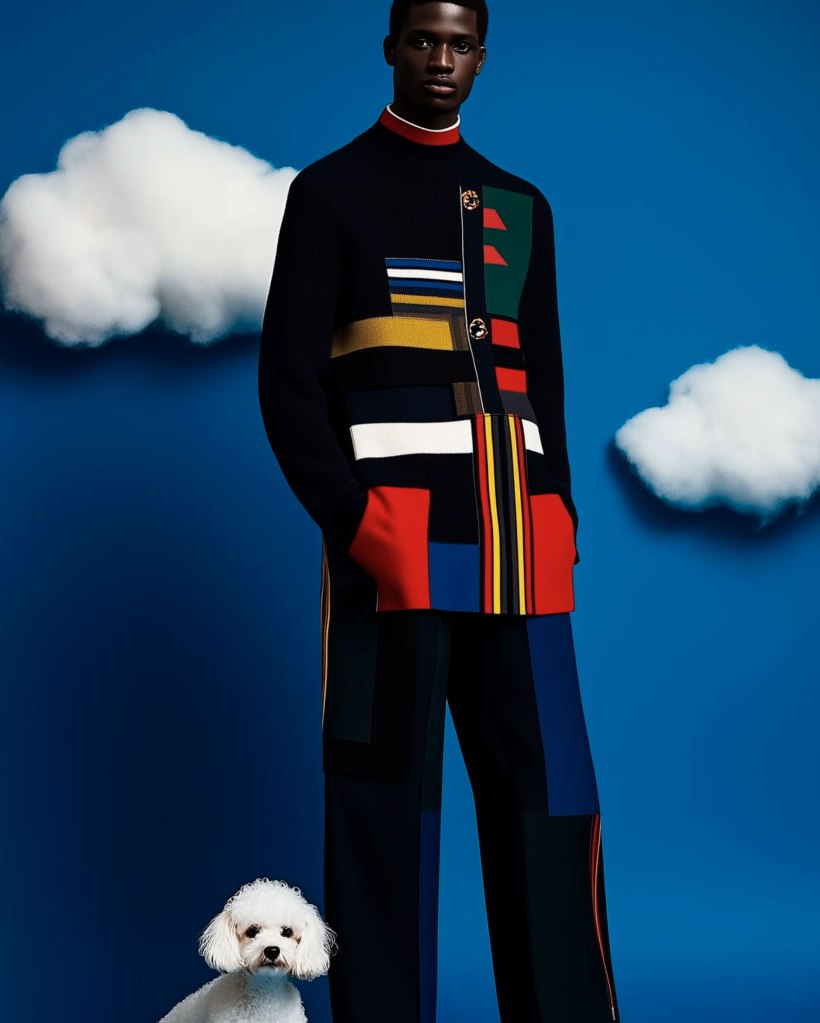 Surreal Fashion AI imagery Created by Sarah Radcliff