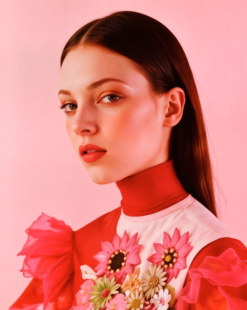 Surreal Fashion AI imagery Created by Sarah Radcliff