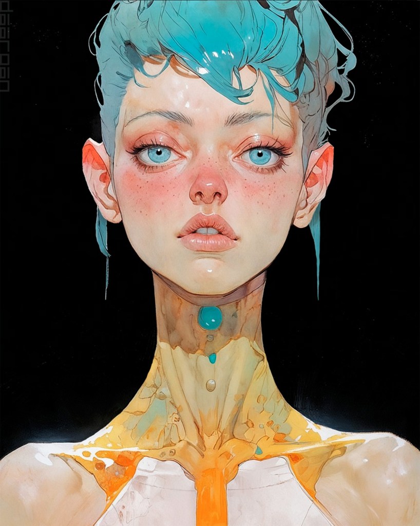 Exploring the Creative Universe of Daaroan: Where Visual Arts Meet Generative AI