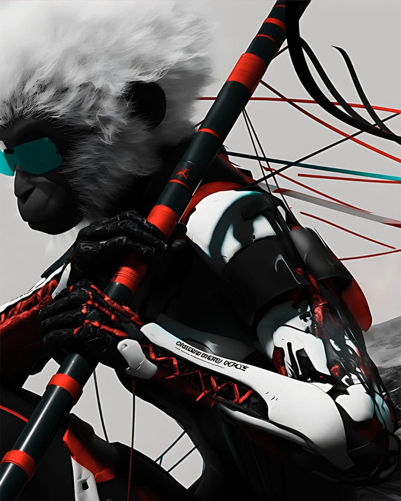 The Timeless Pulse of Black and White: Exploring Kwano-Gen’s AI Vision