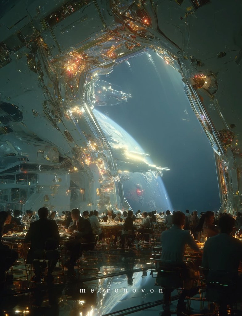 Metronovon: A Sophisticated Vision of Contemporary Science Fiction through AI