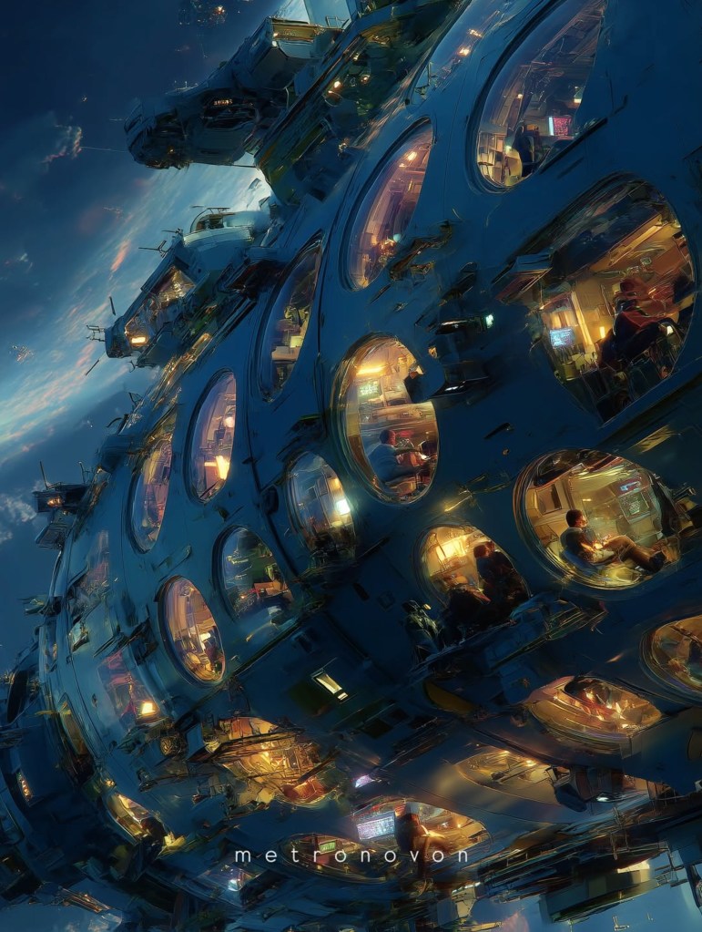 Metronovon: A Sophisticated Vision of Contemporary Science Fiction through AI