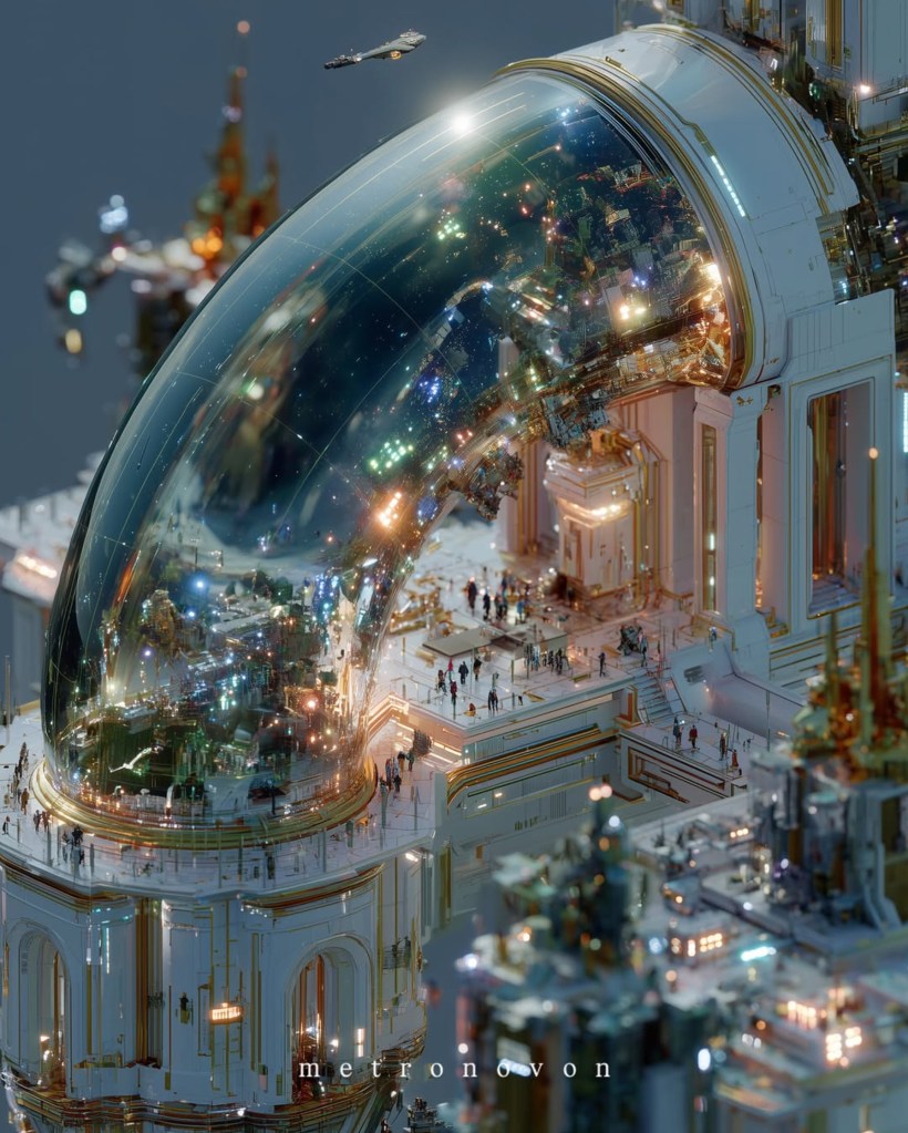 Metronovon: A Sophisticated Vision of Contemporary Science Fiction through AI