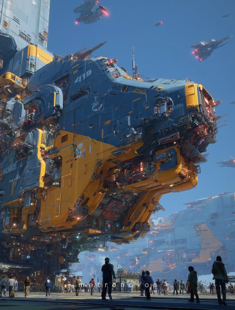 Metronovon: A Sophisticated Vision of Contemporary Science Fiction through AI