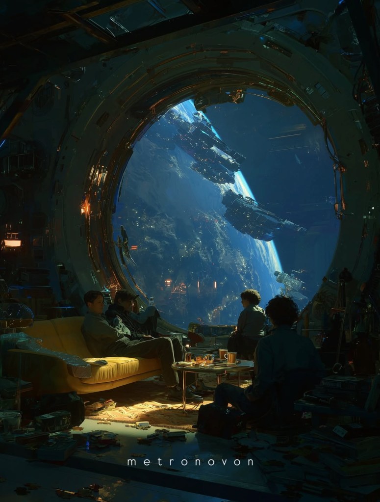 Metronovon: A Sophisticated Vision of Contemporary Science Fiction through AI