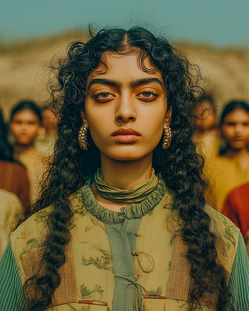 Meet Saaz JS: The Rising Indian AI Artist Generating Urban Culture and fashion editorial