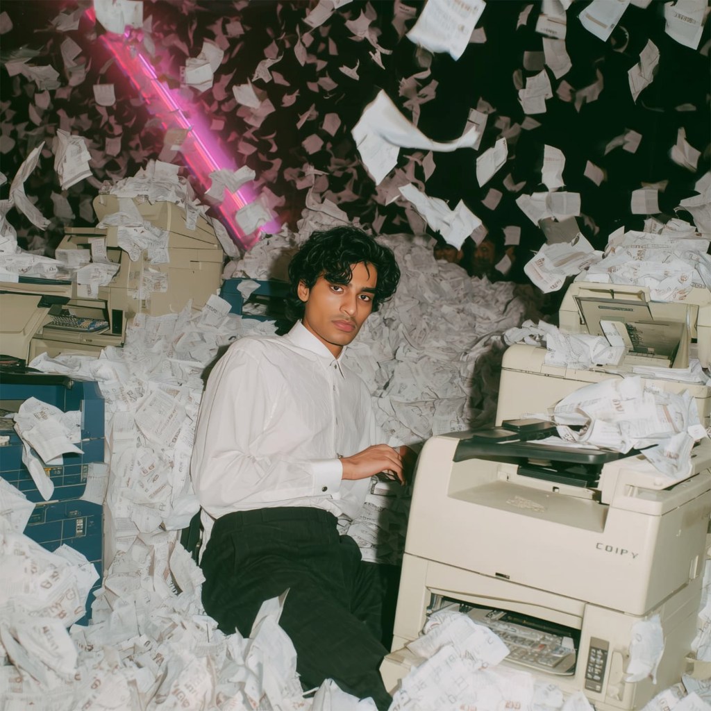 Meet Saaz JS: The Rising Indian AI Artist Generating Urban Culture and fashion editorial