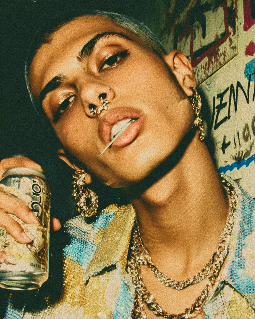 Meet Saaz JS: The Rising Indian AI Artist Generating Urban Culture and fashion editorial