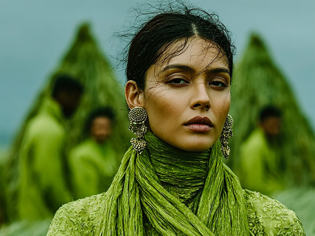 Meet Saaz JS: The Rising Indian AI Artist Generating Urban Culture and fashion editorial