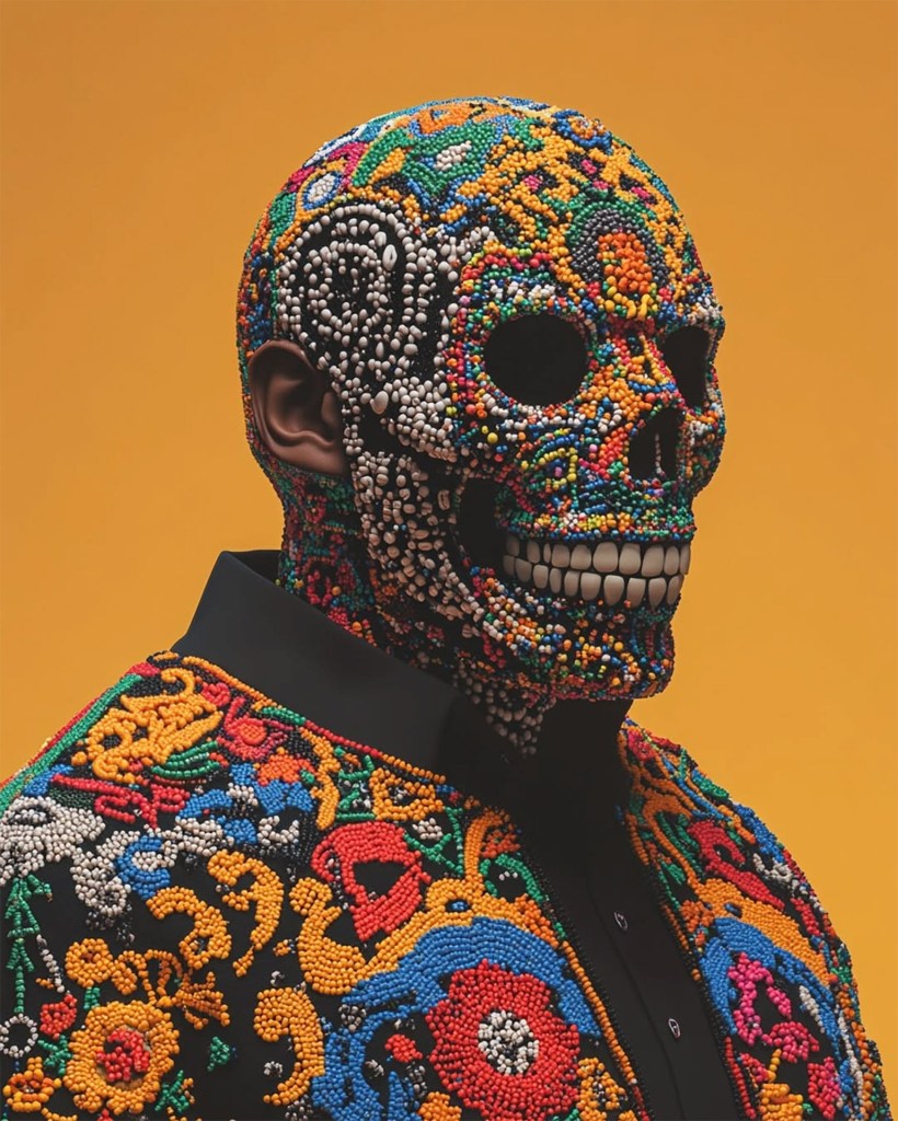 Fusedzone AI art showcasing cultural motifs and generative design techniques